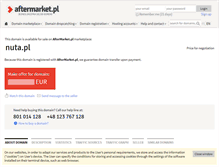 Tablet Screenshot of katalog.nuta.pl